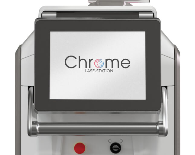 Chrome lase station for skin rejuvenation and laser tattoo removal results you will love