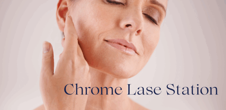 Chrome Lase Station Reduces wrinkles and fine lines and more with Dr Finger in Savannah GA