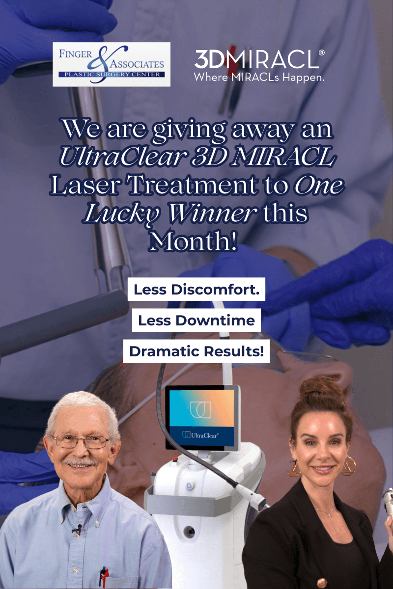 Want beautiful skin this summer Enter for a chance to win a no downtime “3 D Miracle Laser Treatment”